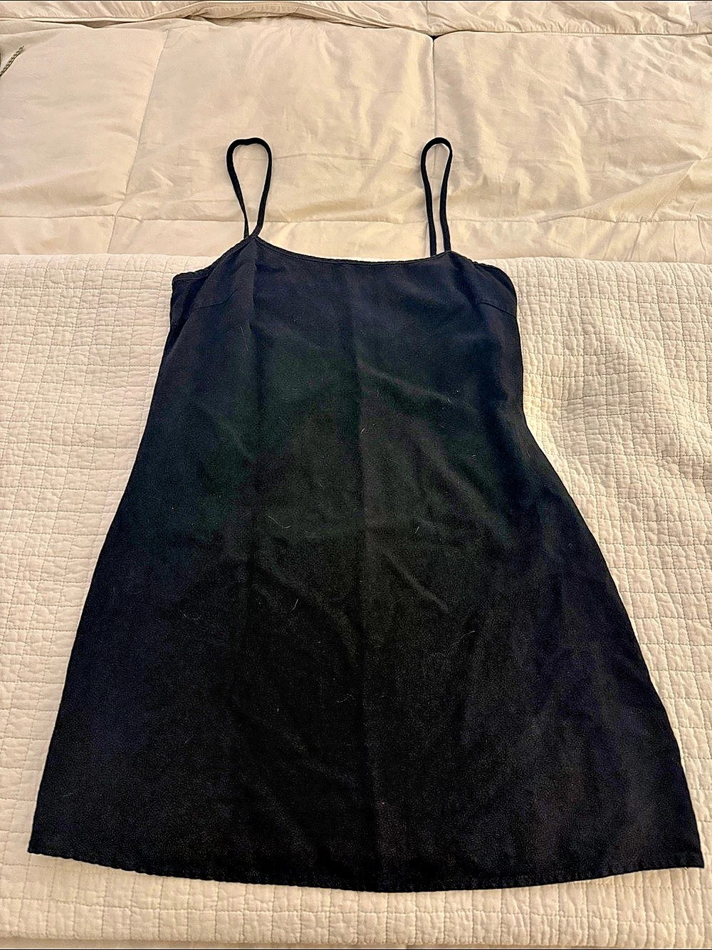 Rhythm Classic Slip Dress Mini in Black Size Small